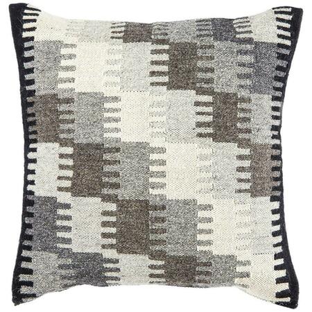 JAIPUR RUGS PLC101940-D Peykan Terzan Design Square Pillow, Turtledove - 20 x 20 in. PLC101940_D